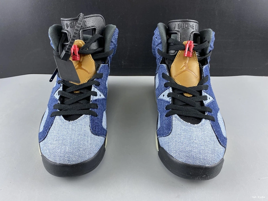 CT5350-401 Jordan  Denim” 6 Air “Washed 1014